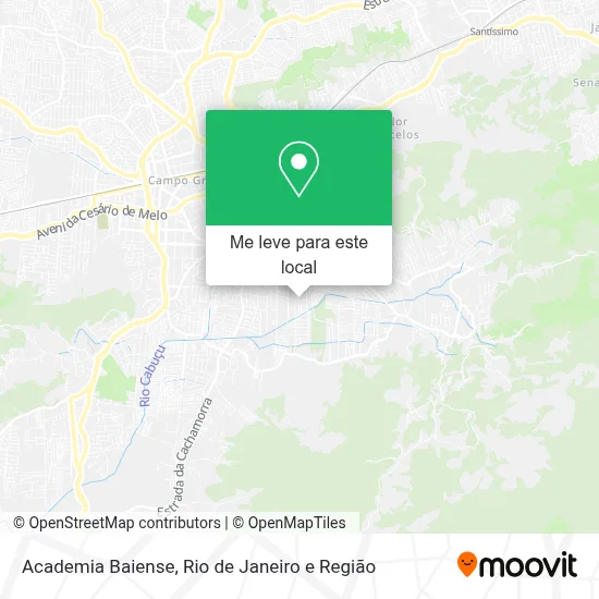 Academia Baiense mapa
