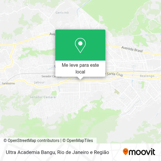 Ultra Academia Bangu mapa