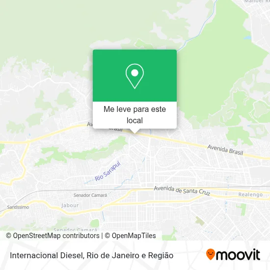 Internacional Diesel mapa
