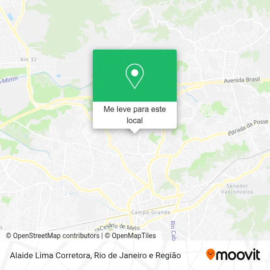 Alaide Lima Corretora mapa