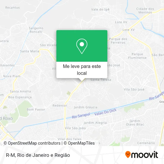 R-M mapa