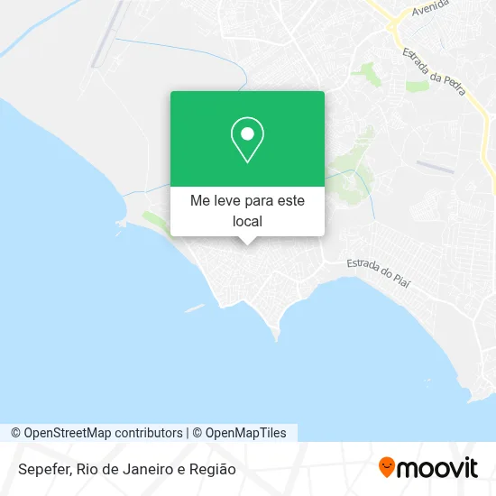 Sepefer mapa