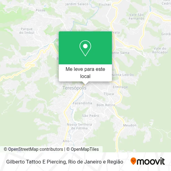 Gilberto Tattoo E Piercing mapa