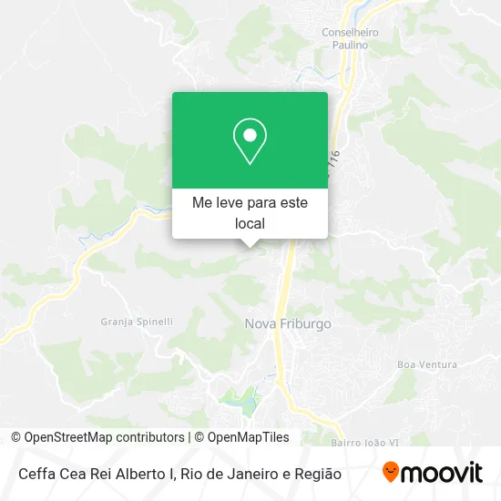 Ceffa Cea Rei Alberto I mapa