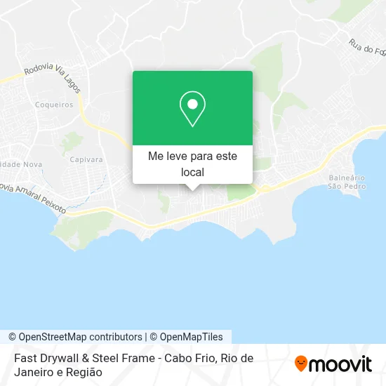Fast Drywall & Steel Frame - Cabo Frio mapa