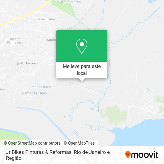 Jr Bikes Pinturas & Reformas mapa