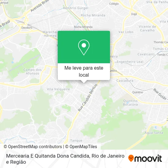 Mercearia E Quitanda Dona Candida mapa