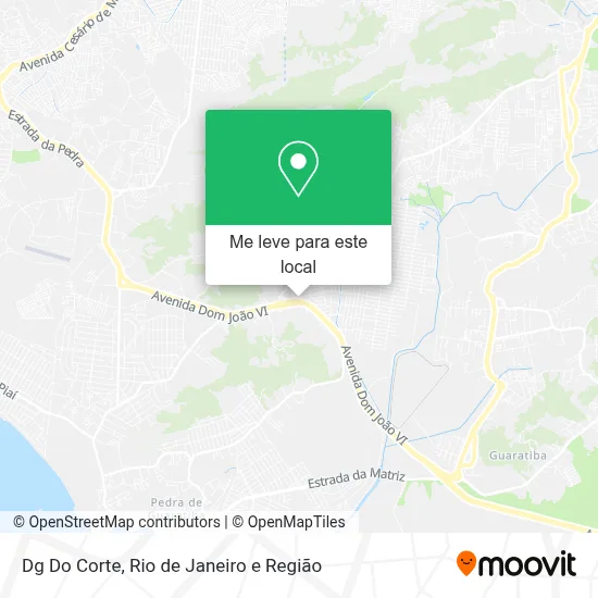 Dg Do Corte mapa