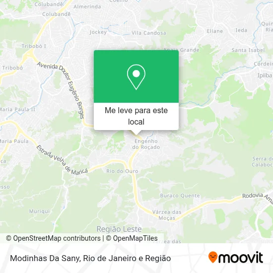 Modinhas Da Sany mapa