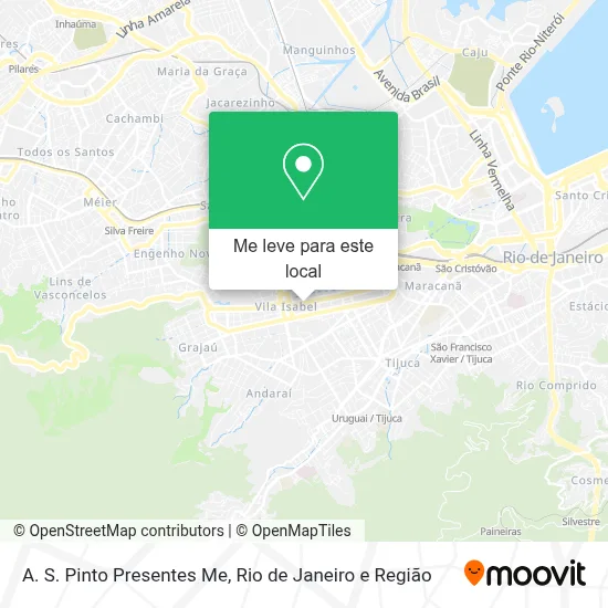 A. S. Pinto Presentes Me mapa