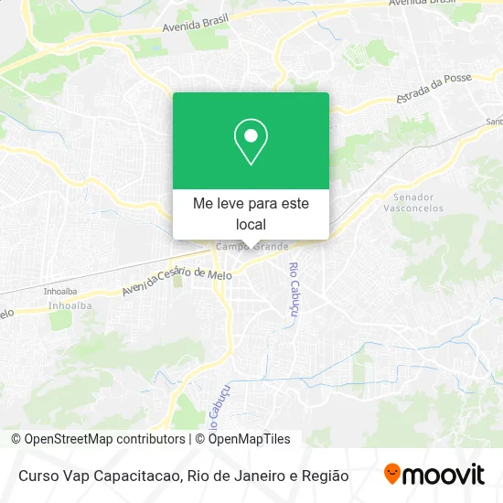Curso Vap Capacitacao mapa