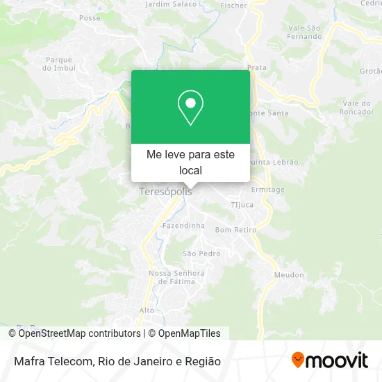 Mafra Telecom mapa