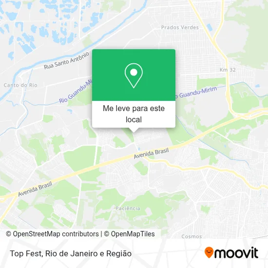 Top Fest mapa