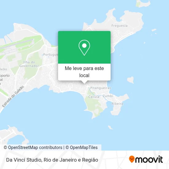 Da Vinci Studio mapa
