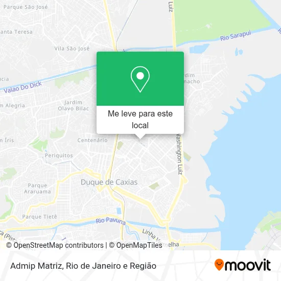 Admip Matriz mapa