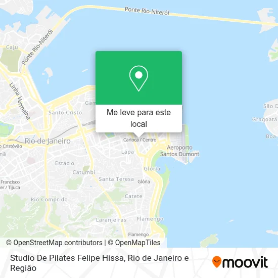 Studio De Pilates Felipe Hissa mapa