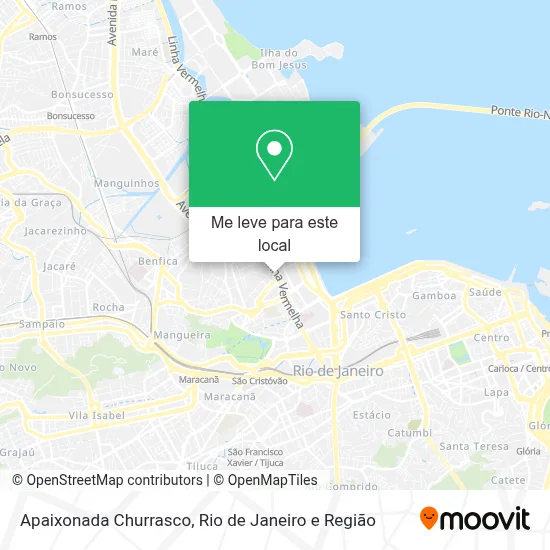 Apaixonada Churrasco mapa