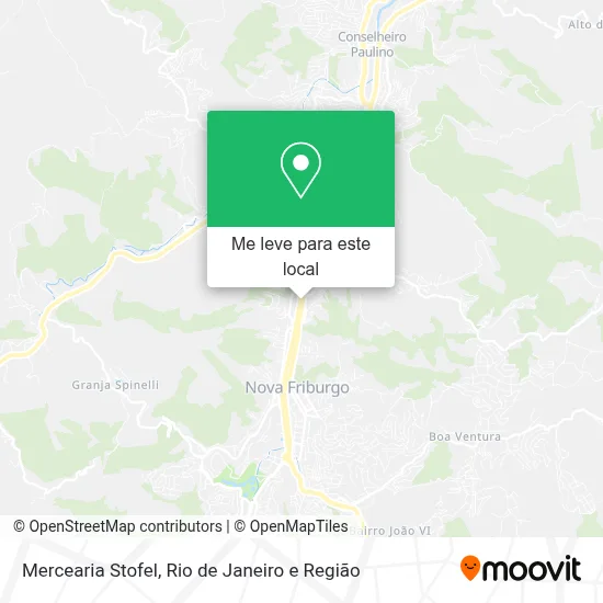 Mercearia Stofel mapa