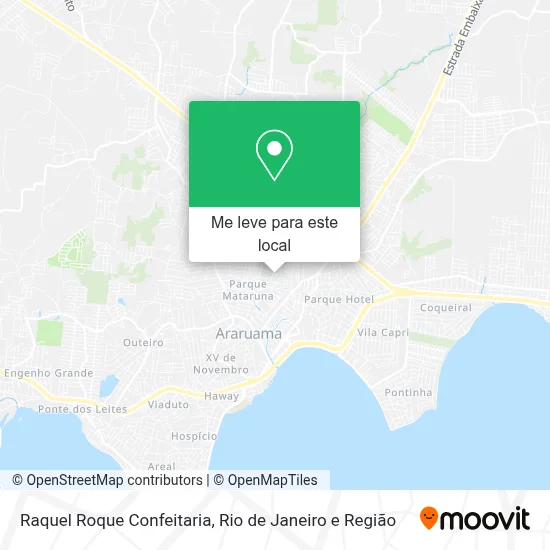 Raquel Roque Confeitaria mapa