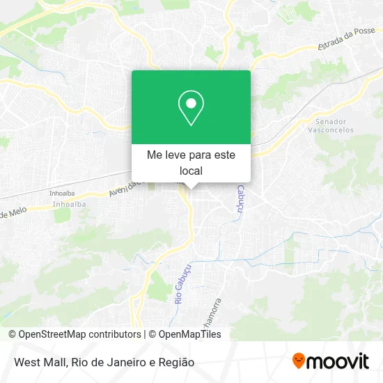 West Mall mapa