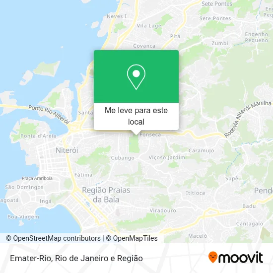 Emater-Rio mapa