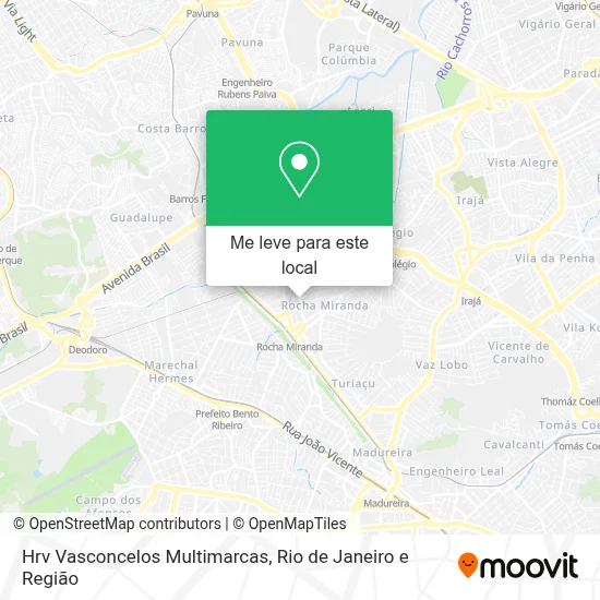Hrv Vasconcelos Multimarcas mapa
