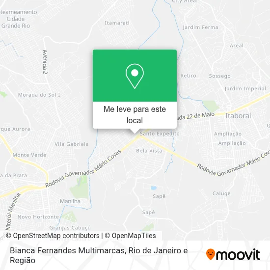 Bianca Fernandes Multimarcas mapa
