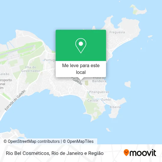 Rio Bel Cosméticos mapa