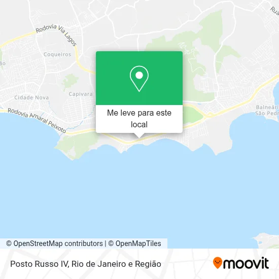 Posto Russo IV mapa