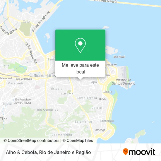 Alho & Cebola mapa