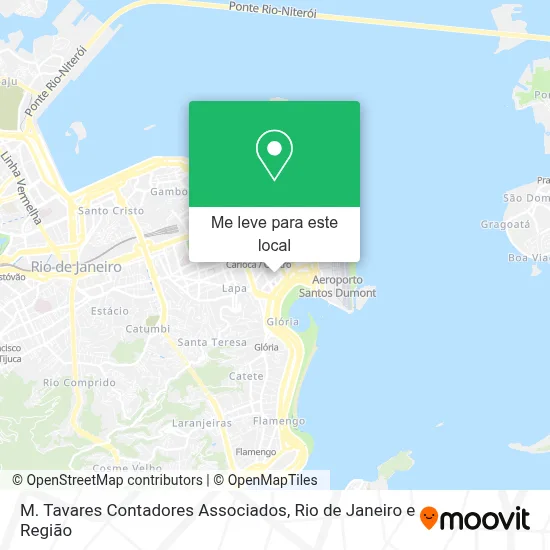 M. Tavares Contadores Associados mapa