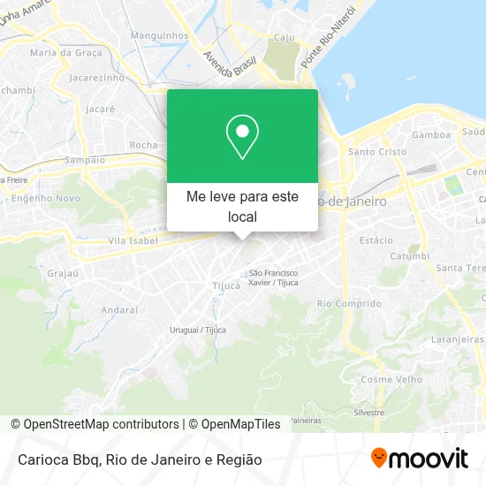 Carioca Bbq mapa