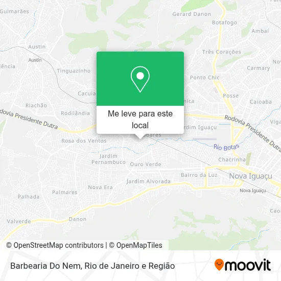 Barbearia Do Nem mapa