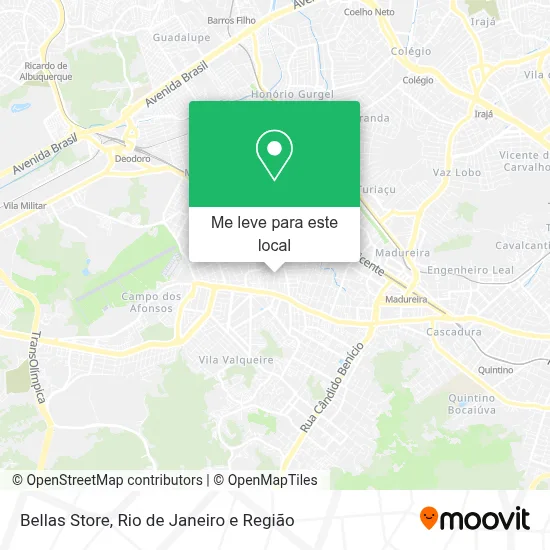 Bellas Store mapa