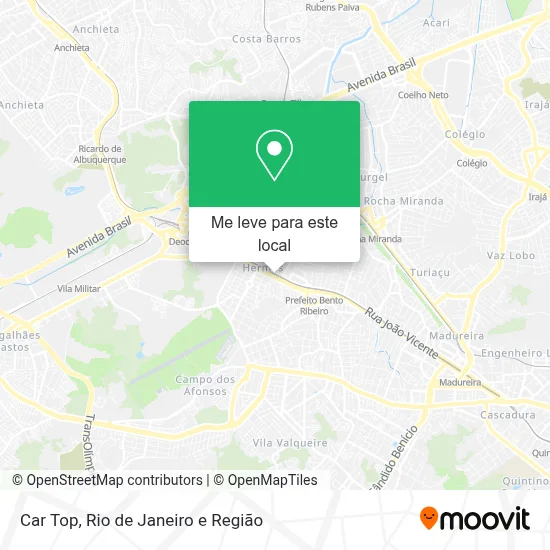 Car Top mapa