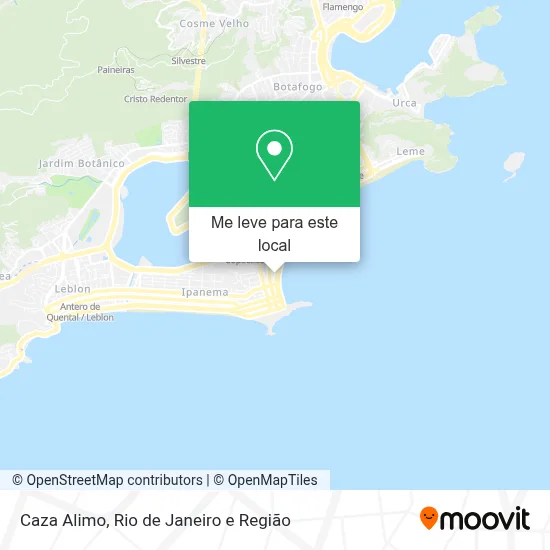 Caza Alimo mapa
