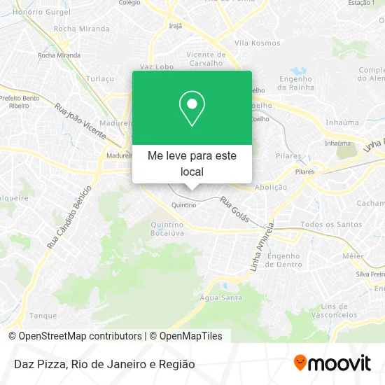 Daz Pizza mapa