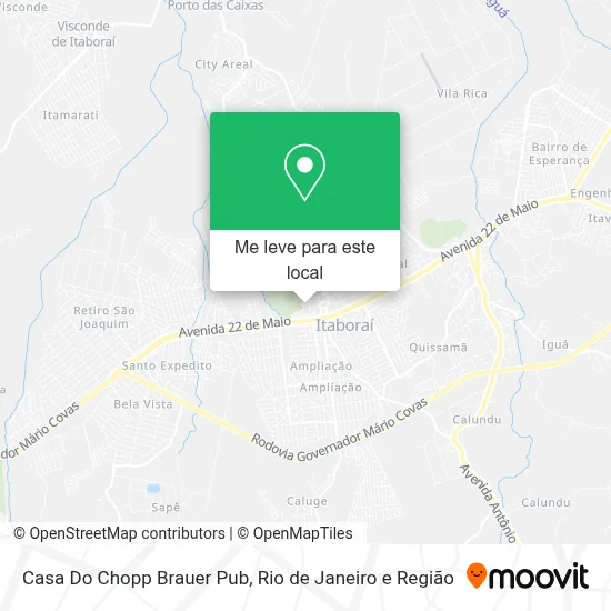 Casa Do Chopp Brauer Pub mapa