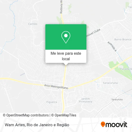 Wam Artes mapa