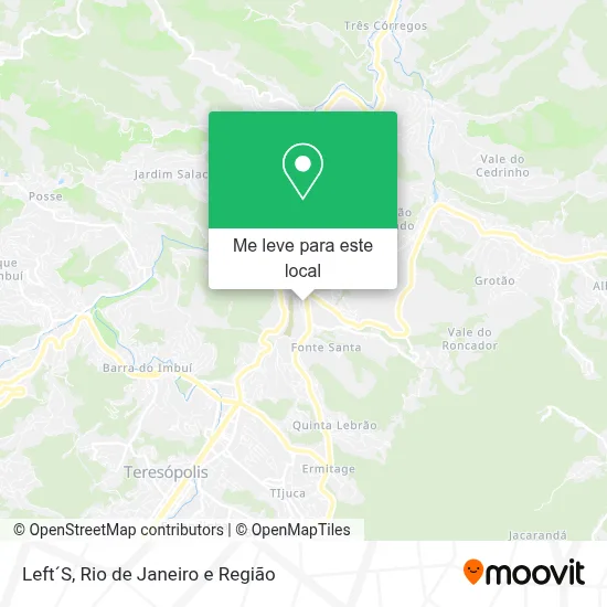 Left´S mapa