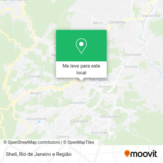 Shell mapa