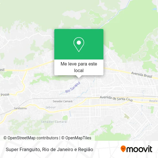 Super Franguito mapa