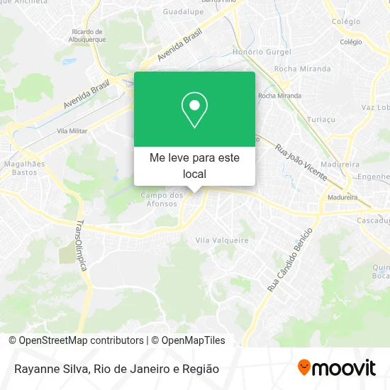 Rayanne Silva mapa