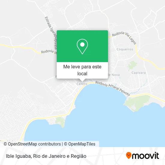 Ible Iguaba mapa