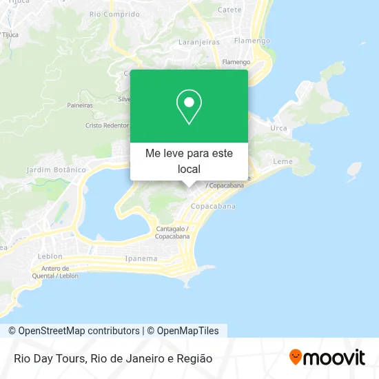 Rio Day Tours mapa
