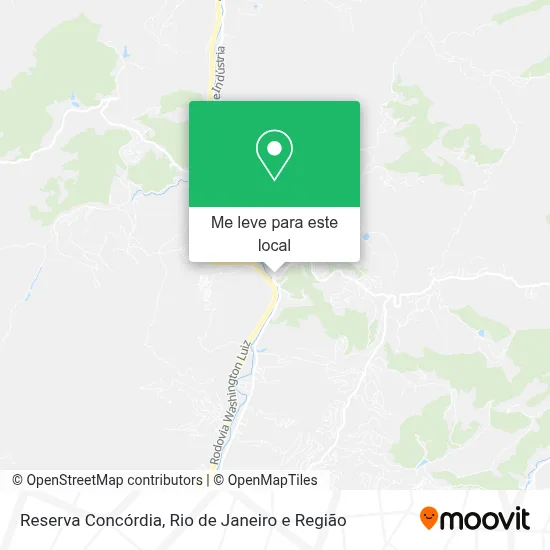 Reserva Concórdia mapa