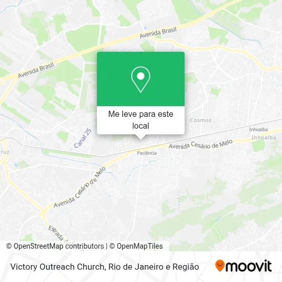Victory Outreach Church mapa