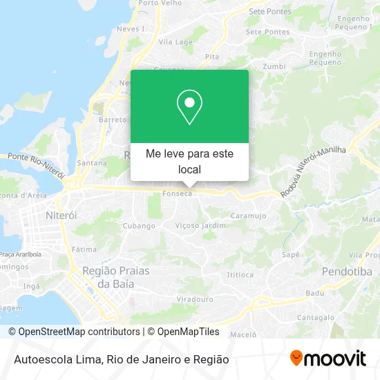 Autoescola Lima mapa