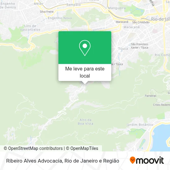 Ribeiro Alves Advocacia mapa