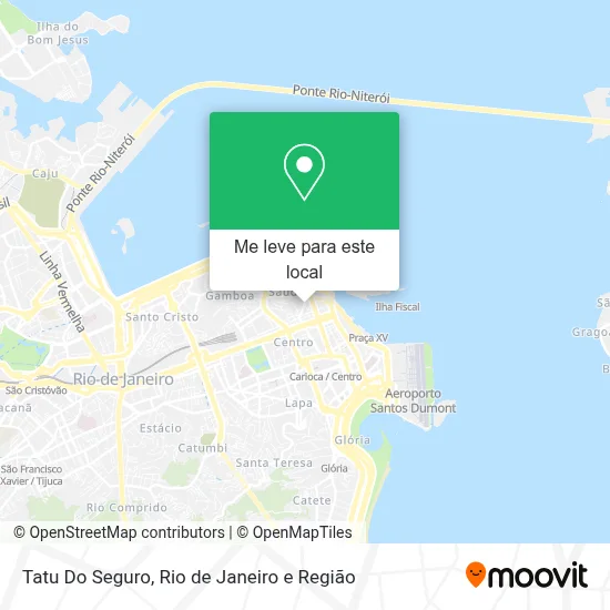 Tatu Do Seguro mapa